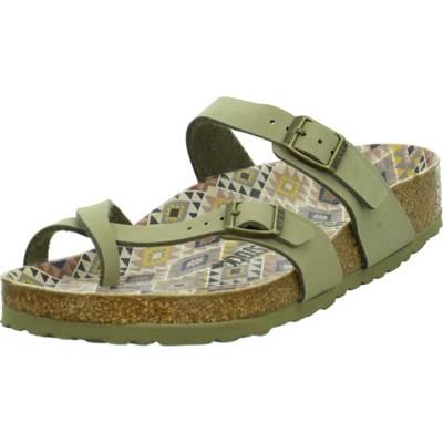 BIRKENSTOCK Pantoletten MAYARI Hausschuhe grün
