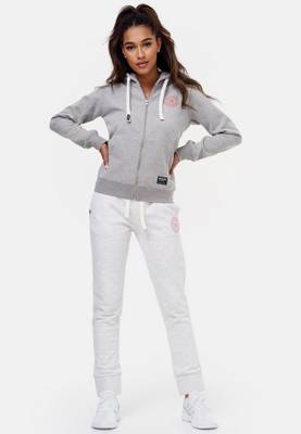 WOLDO ATHLETIC Woldo Athletic Jacke Round Logo Sweatjacken AdultW koralle