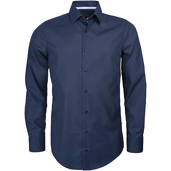 Bekleidung Langarmhemden ROY ROBSON Langarmhemd Slim fit Langarmhemden blau