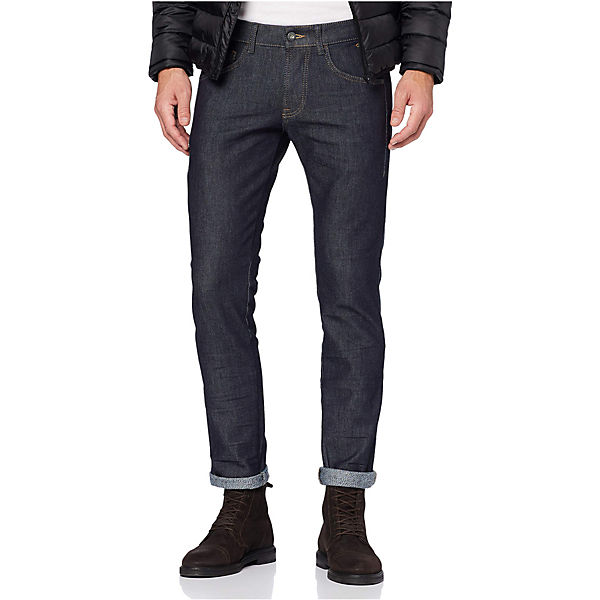 Bekleidung Straight Jeans camel active Straight Leg Jeans blau Bekleidung Straight Jeans camel active Straight Leg Jeans blau