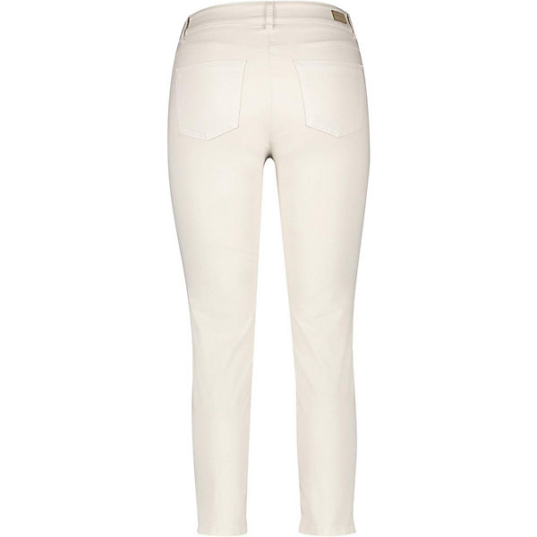 Bekleidung Straight Jeans Gerry Weber Straight Leg Jeans creme