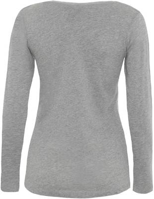 DAILY'S Langarmshirts grau