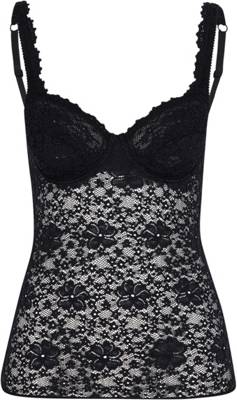 Nina von C. BH Hemd Millefleurs Bügel-BHs schwarz EN7828