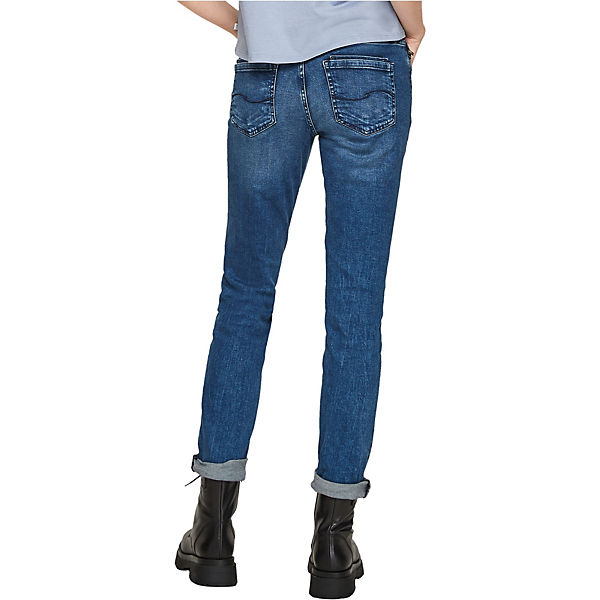 Bekleidung Straight Jeans QS by s.Oliver Slim: Slim leg-Jeans Jeanshosen blau Bekleidung Straight Jeans QS by s.Oliver Slim: Slim leg-Jeans Jeanshosen blau