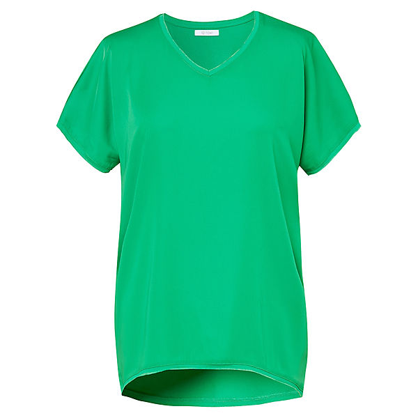 Bekleidung T-Shirts TONI Rundhals T-Shirt grün