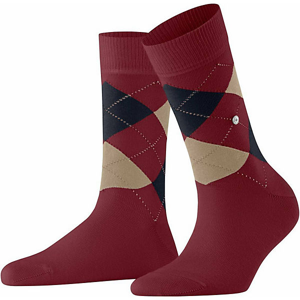Damen Socken QUEEN - Kurzstrumpf, Rautenmuster, Clip, One Size, 36-41 Socken