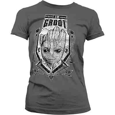 Girlie Shirt I am Groot Distressed T-Shirts