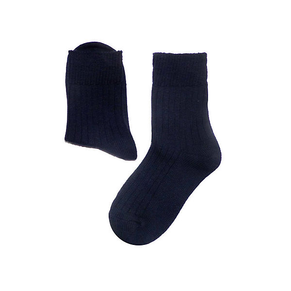 Kinder Socken "Rippe 3:2" aus Wolle Erstlingssöckchen für Kinder