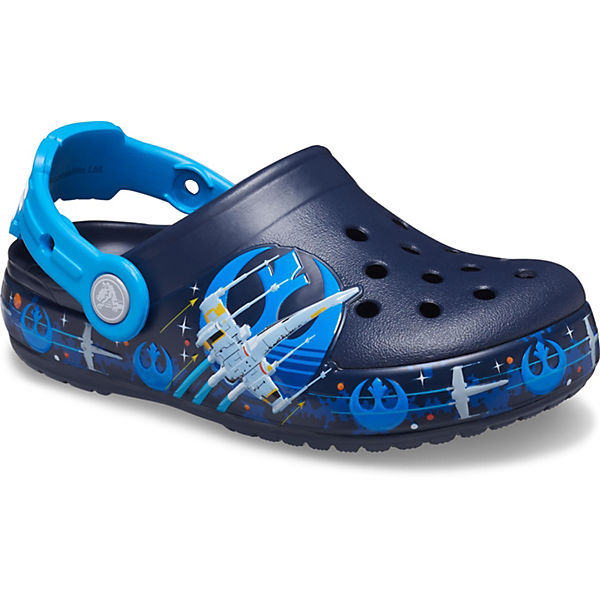 Schuhe Clogs crocs FunLab Luke Skywalker Lights C Clogs dunkelblau Schuhe Clogs crocs FunLab Luke Skywalker Lights C Clogs dunkelblau
