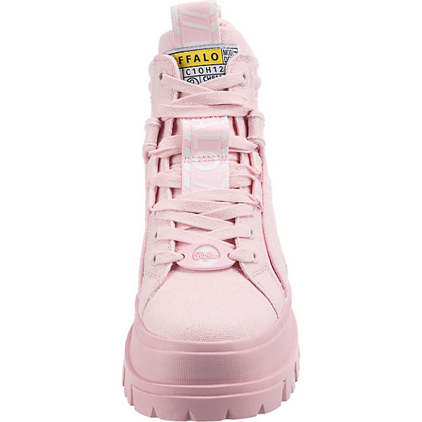 Schuhe Schnürstiefeletten BUFFALO Aspha Nc Mid Schnürstiefeletten rosa Schuhe Schnürstiefeletten BUFFALO Aspha Nc Mid Schnürstiefeletten rosa