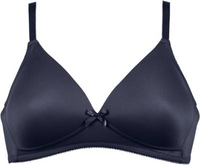 Naturana Schalen BH ohne Bügel Everyday T-Shirt-BHs dunkelblau