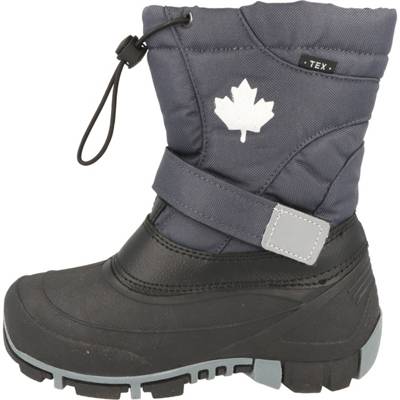 Canadians Mädchen Schuhe 466 728 Stiefel Winter Boots gefüttert Schwarz