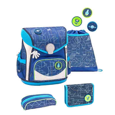 Schulrucksack Cool Bag Set 4-teilig Invasion