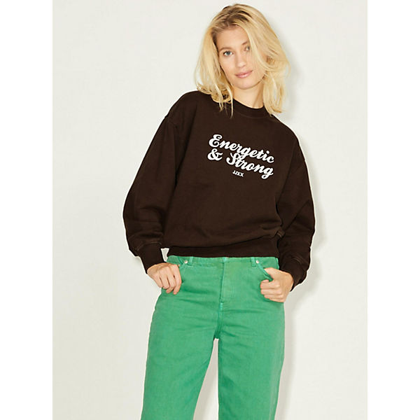 Bekleidung Sweatshirts JJXX sweatshirt jxbeatrice Sweatshirts weiß Bekleidung Sweatshirts JJXX sweatshirt jxbeatrice Sweatshirts weiß