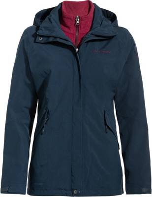 VAUDE Jacke Rosemoor 3in1 Outdoorjacken dunkelblau