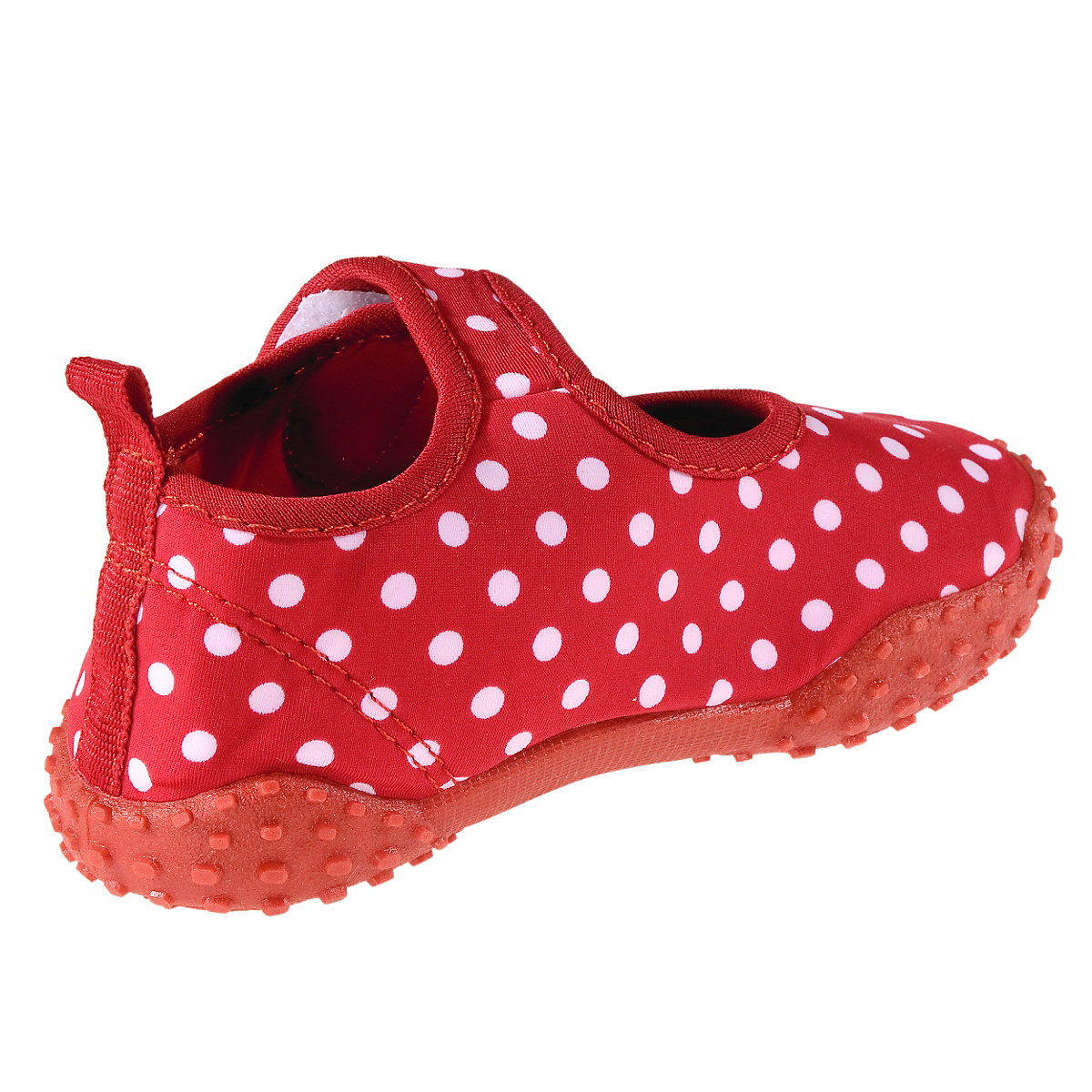 Playshoes Baby Aquaschuhe mit UV-Schutz PUNKTE für Mädchen rot