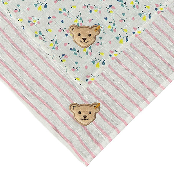 Accessoires Mullwindeln Steiff Mullwindel 2er Pack Sweet Heart Mullwindeln offwhite Accessoires Mullwindeln Steiff Mullwindel 2er Pack Sweet Heart Mullwindeln offwhite