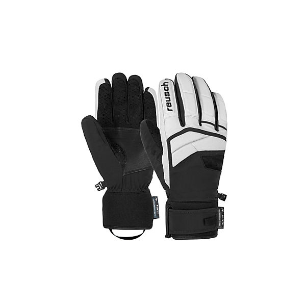 Accessoires Skihandschuhe Reusch Reusch Fingerhandschuhe schwarz/weiß