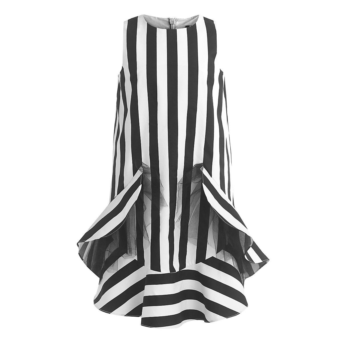 Gulliver® Gulliver A-Linien-Kleid schwarz/weiß