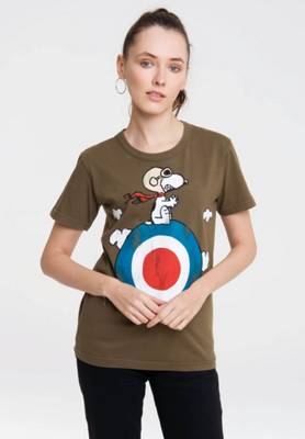 Logoshirt® Logoshirt T-Shirts oliv