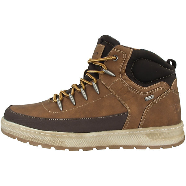 Schuhe Biker Boots TOM TAILOR 2181603 Boots Herren Biker Boots braun Schuhe Biker Boots TOM TAILOR 2181603 Boots Herren Biker Boots braun