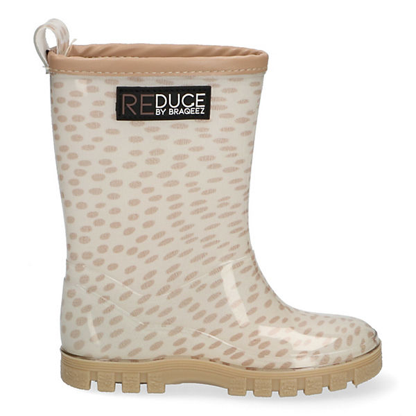 Schuhe Ankle Boots BRAQEEZ Rain Boots Reduce by Braqeez - 121960 Ankle Boots beige
