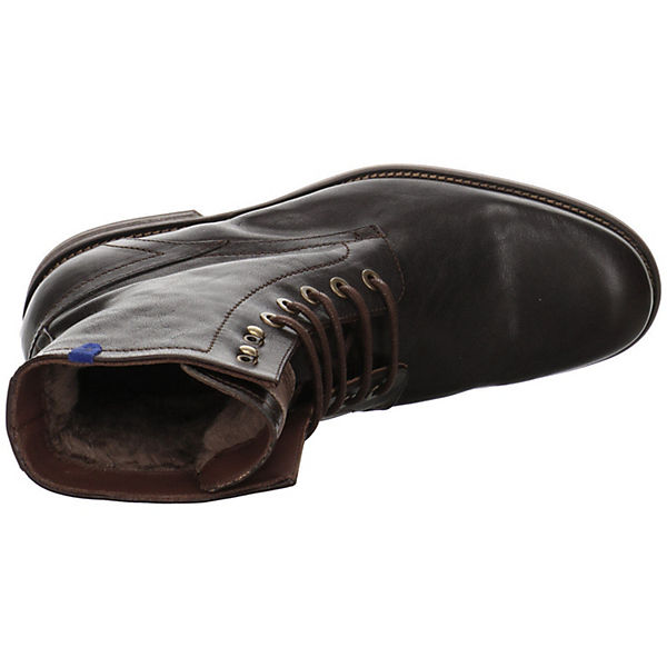 Schuhe Chelsea Boots Floris van Bommel Schnürboots Klassische Stiefeletten braun