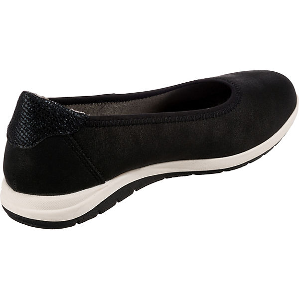 Schuhe Komfort-Ballerinas Relife Hypnote Komfort-Ballerinas schwarz