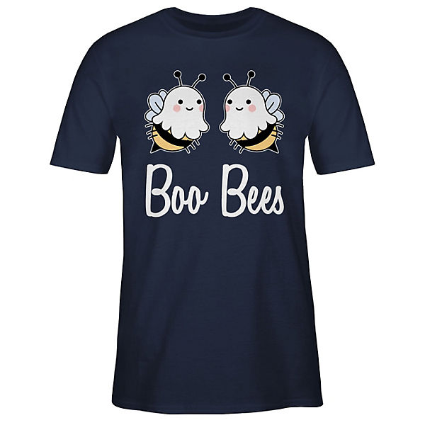 Halloween Kostüm Outfit - Herren T-Shirt - Boo Bees - weiß - T-Shirts