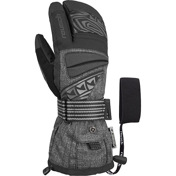 Accessoires Skihandschuhe Reusch Reusch 3-Finger Handschuhe schwarz