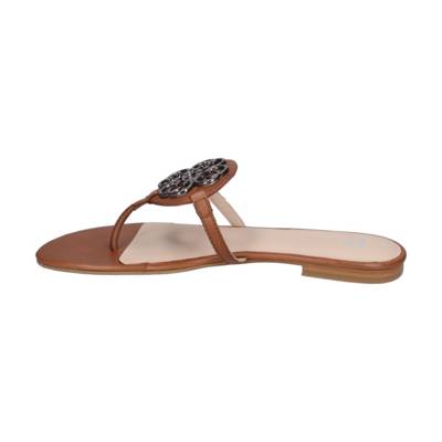 Gerry Weber Gadera 09 | Zehentrenner für Damen | Braun Gadera 09 cognac Zehentrenner cognac GB12272