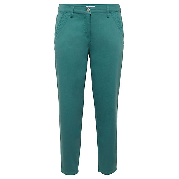 Bekleidung Hosen sheego Hose Stoffhosen grün Bekleidung Hosen sheego Hose Stoffhosen grün
