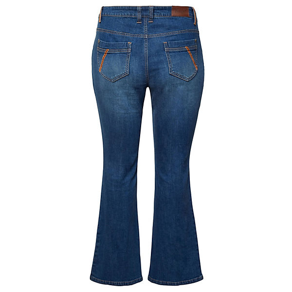 Bekleidung Jeans sheego Jeans Jeanshosen dark blue denim