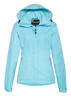 JEFF GREEN Regenjacke Lea Regenjacken blau