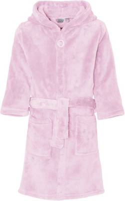 Playshoes Fleece-Bademantel uni Bademäntel für Mädchen rosa