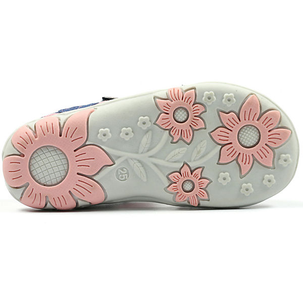 Schuhe Klassische Sandalen RICHTER Sandalen DORA für Mädchen hellblau/rosa