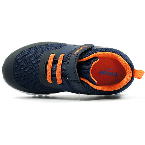 Schuhe Sneakers Low RICHTER Sneakers Low WALLABY für Jungen blau/orange Schuhe Sneakers Low RICHTER Sneakers Low WALLABY für Jungen blau/orange