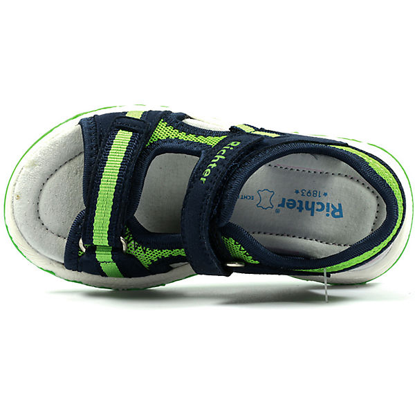 Schuhe Klassische Sandalen RICHTER Sandalen LEO für Jungen blau/grün