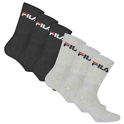 Unisex Socken, 6er Pack - Crew Socks, Frottee, Tennis, Sport (2x 3 Paar) Sportsocken