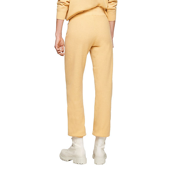 Bekleidung Jogginghosen s.Oliver Jogpants aus Wolle Jogginghosen gelb Bekleidung Jogginghosen s.Oliver Jogpants aus Wolle Jogginghosen gelb