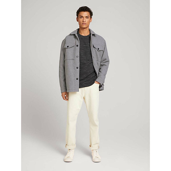 Bekleidung Sweatshirts TOM TAILOR Denim Strick & Sweatshirts Strukturierter Pullover Sweatshirts schwarz Bekleidung Sweatshirts TOM TAILOR Denim Strick & Sweatshirts Strukturierter Pullover Sweatshirts schwarz