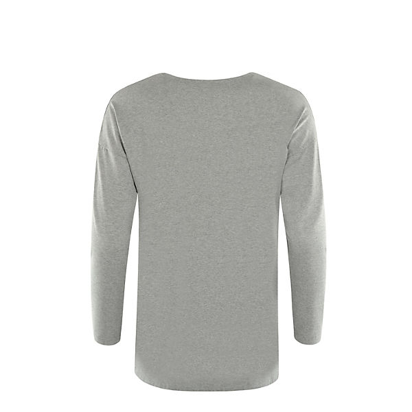Bekleidung Sweatshirts Hajo Sweatshirt grau Bekleidung Sweatshirts Hajo Sweatshirt grau