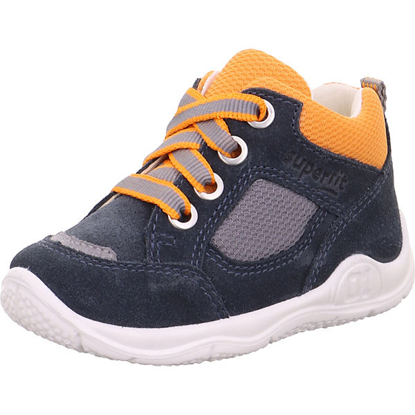 Schuhe  superfit Lauflernschuhe UNIVERSE WMS Weite W5 für breite Füße für Jungen blau/orange