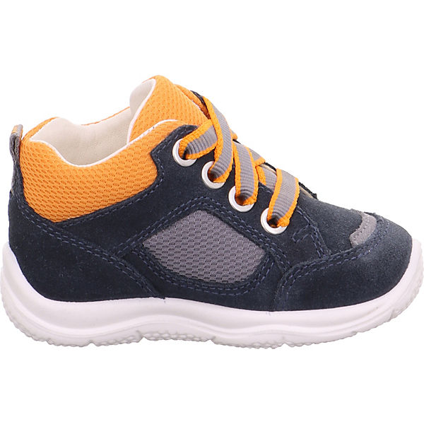 Schuhe  superfit Lauflernschuhe UNIVERSE WMS Weite W5 für breite Füße für Jungen blau/orange