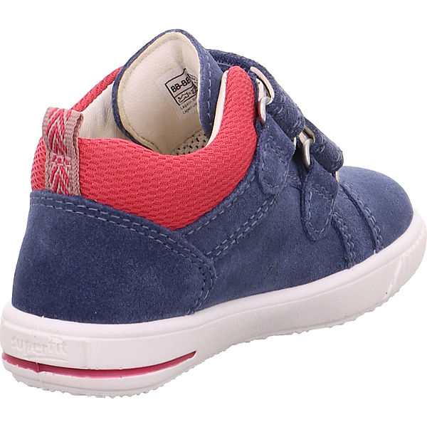 Schuhe  superfit Lauflernschuhe MOPPY WMS Weite M4 für Mädchen blau/rot