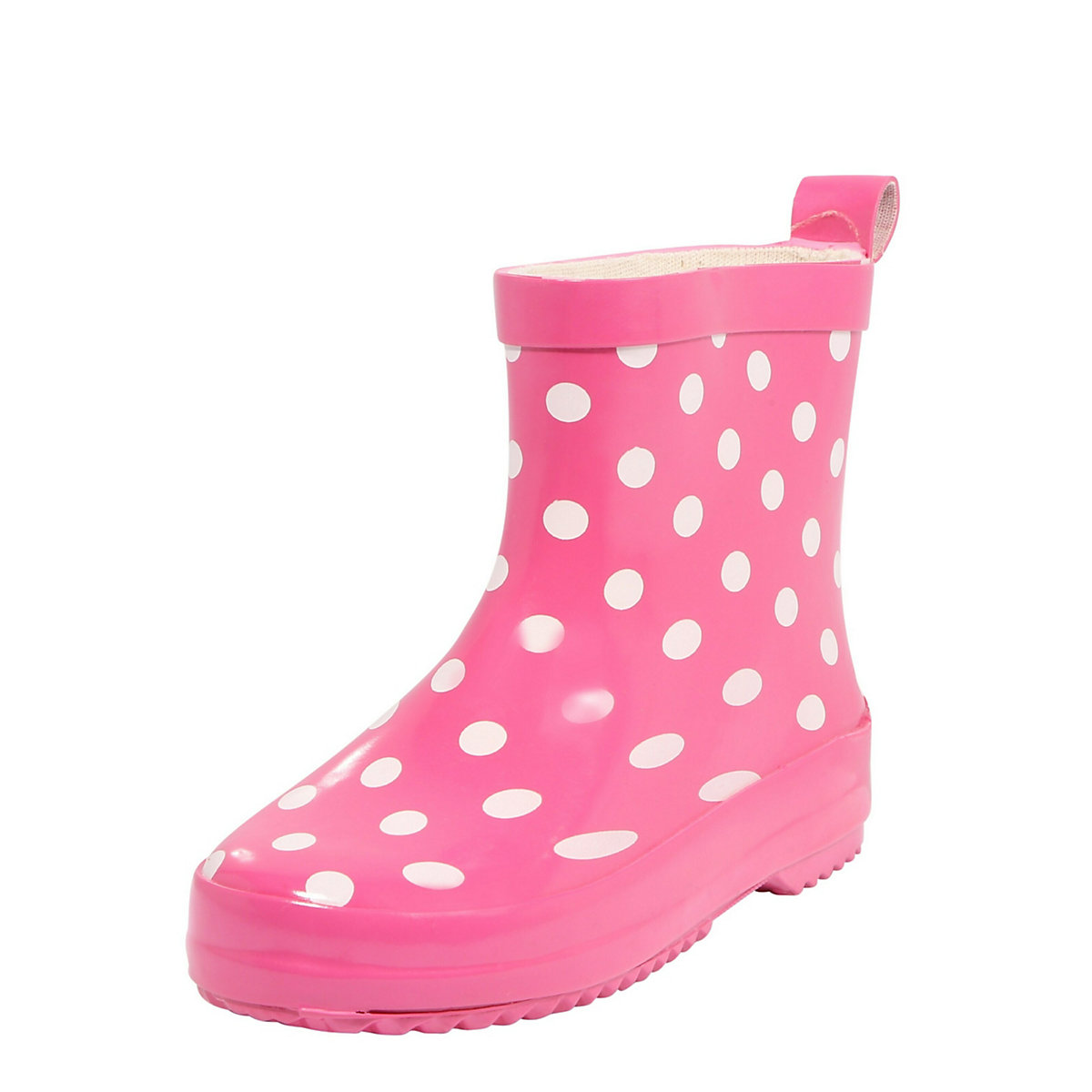 Playshoes Gummistiefel für Kinder pink/weiß