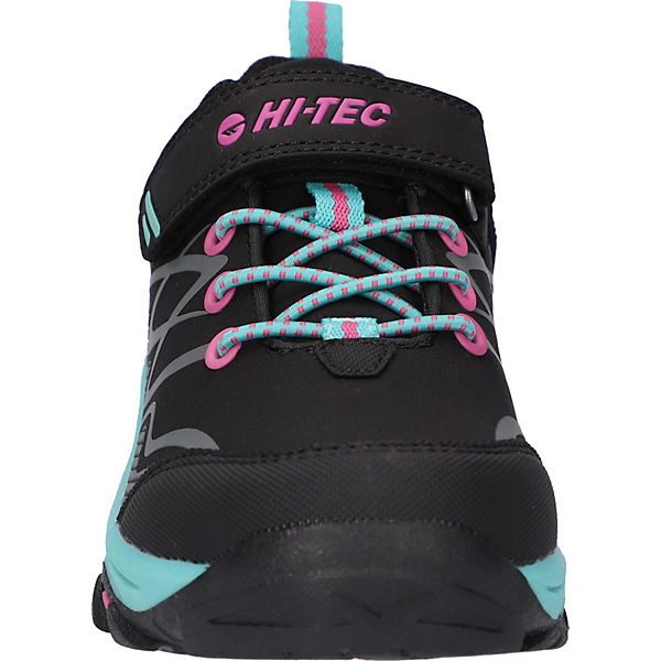 Schuhe Wanderschuhe HI-TEC Outdoorschuhe BLACKOUT für Mädchen schwarz/pink