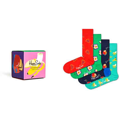 4er Pack 4-pack Food For Thought Socks Gift Set Socken