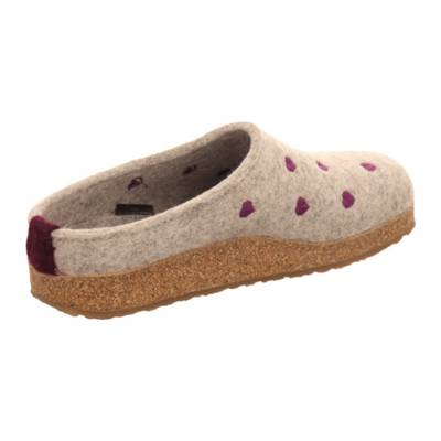 HAFLINGER Cuoricini Pantoletten grau-kombi UR7125