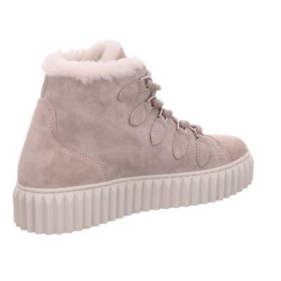 schnürstiefeletten mit fell